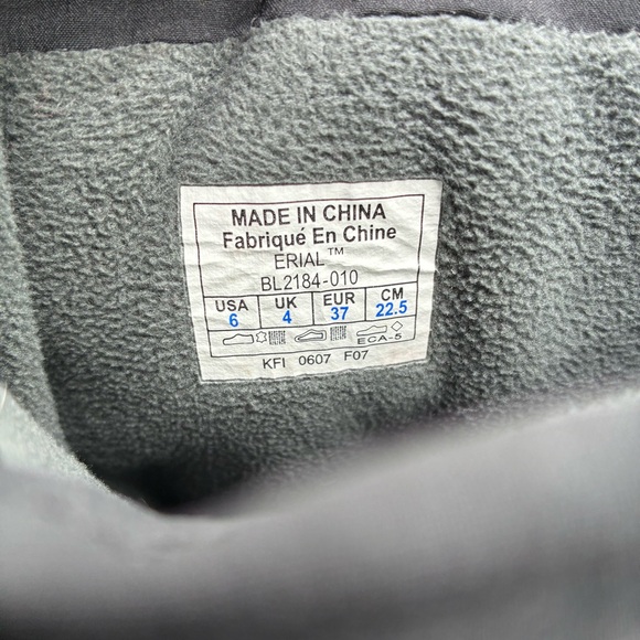 Columbia Erial Tall Winter Boots Women’s 6 Black Pull On Outdoor BL2184-010 - Picture 8 of 8